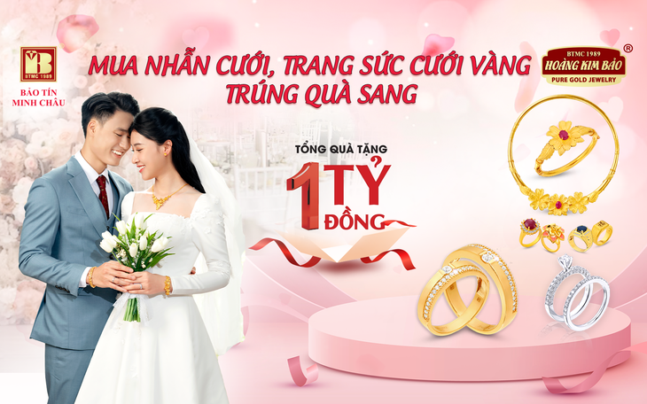 Các mẫu nhẫn cầu hôn, trang sức cưới đón đầu xu hướng năm 2023 - 2024 - Ảnh 1. Nhiều chương trình ưu đãi mùa cưới gần 1 tỉ đồng