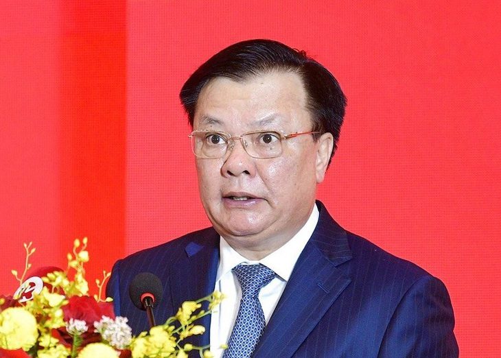 Bí thư Hà Nội Đinh Tiến Dũng nói về sắp xếp lại bộ máy, biên chế- Ảnh 1. Bí thư Hà Nội Đinh Tiến Dũng - Ảnh: G.H.