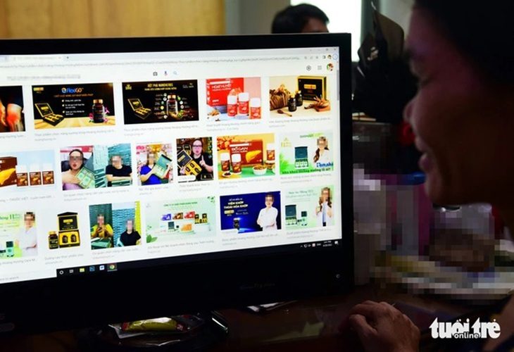 Bộ Y tế yêu cầu tăng cường quản lý quảng cáo thực phẩm chức năng- Ảnh 1. Loạn quảng cáo các loại thực phẩm chức năng trên mạng - Ảnh: D.PHAN