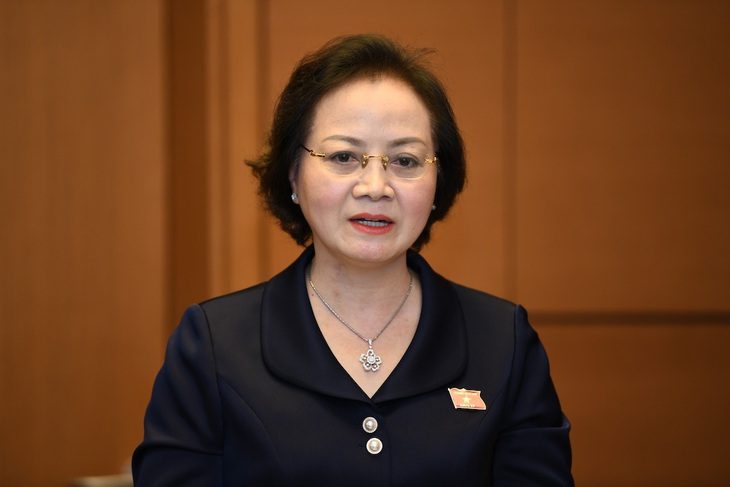 Bộ Nội vụ đề xuất quy định mới về từ chức với công chức làm lãnh đạo, quản lý- Ảnh 1. Bộ trưởng Bộ Nội vụ Phạm Thị Thanh Trà - Ảnh: GIA HÂN