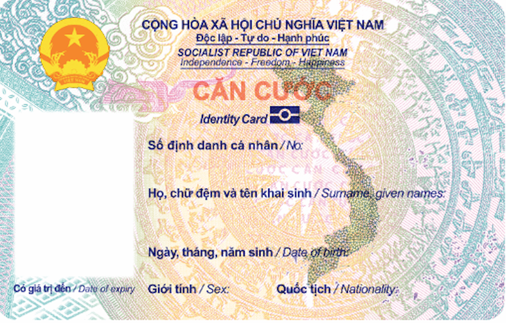Bộ Công an đề xuất quy trình cấp căn cước điện tử từ ngày 1-7- Ảnh 1. Mẫu căn cước mới đang được Bộ Công an lấy ý kiến - Ảnh: Bộ Công an