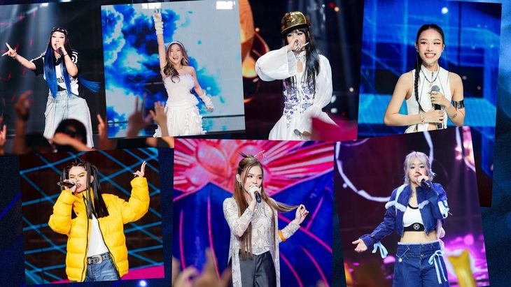 collage-1730588103663220813244 Các nữ rapper mùa mới của Rap Việt - Ảnh 1.