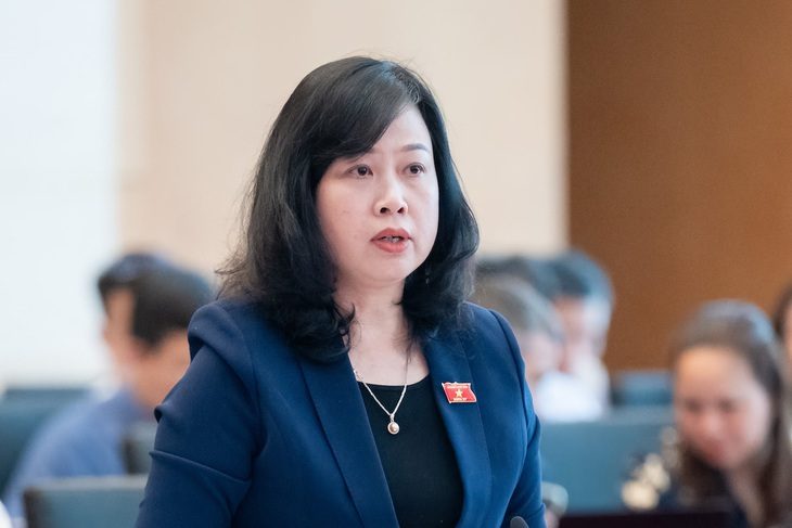 Bộ trưởng Bộ Y tế Đào Hồng Lan: Thuốc lá điện tử gây hiểm họa khôn lường, phải cấm ngay- Ảnh 1. Bộ trưởng Bộ Y tế Đào Hồng Lan - Ảnh: GIA HÂN