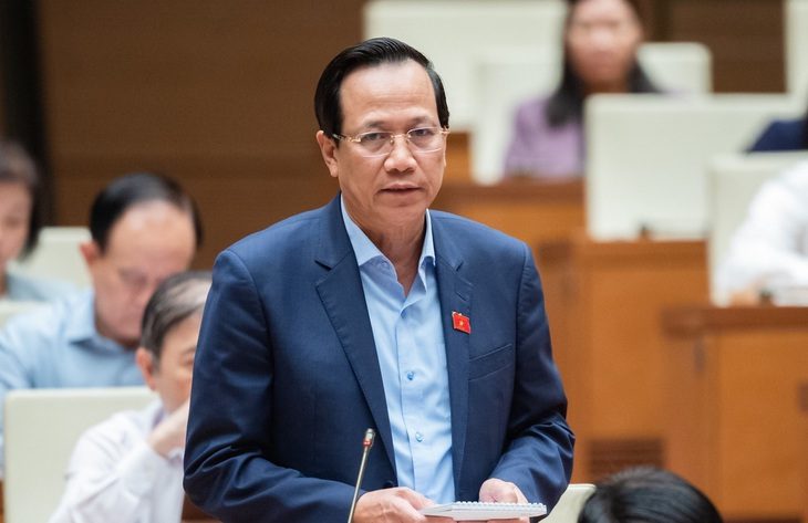 Bộ trưởng Đào Ngọc Dung: 'Dưới thì chờ trên, trên bảo dưới cứ làm đi nhưng dưới sợ' - Ảnh 1. Bộ trưởng Đào Ngọc Dung - Ảnh: GIA HÂN