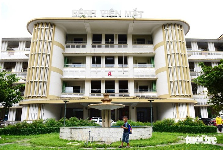 Bệnh viện Mắt và Nhà Thiếu nhi TP.HCM chính thức xếp hạng di tích kiến trúc nghệ thuật cấp TP - Ảnh 1. Bệnh viện Mắt TP.HCM là bệnh viện chuyên khoa hạng I, là cơ sở nhãn khoa đầu ngành của TP.HCM và cả khu vực phía Nam - Ảnh: DUYÊN PHAN