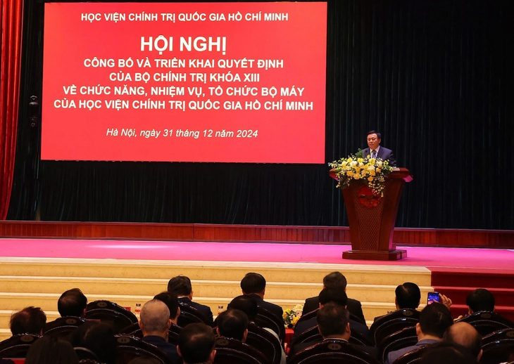 hoc-vien-1735626824576875459501 Công bố tổ chức bộ máy mới của Học viện Chính trị quốc gia Hồ Chí Minh - Ảnh 1.