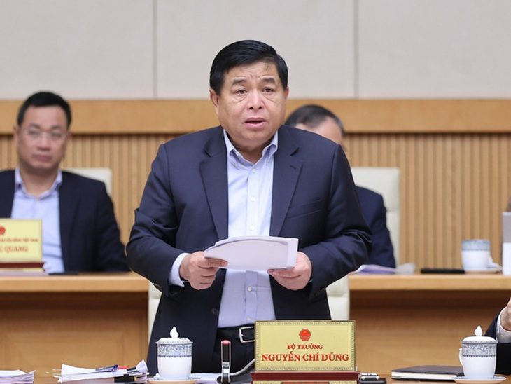 Bộ trưởng Nguyễn Chí Dũng: Doanh nghiệp có niềm tin phục hồi, đơn hàng tăng trở lại- Ảnh 1. Bộ trưởng Bộ Kế hoạch và Đầu tư Nguyễn Chí Dũng - Ảnh: VGP