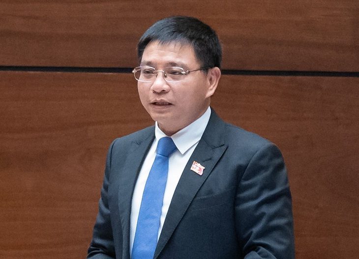 Bộ trưởng Nguyễn Văn Thắng nói về tính khả thi dự án cao tốc Gia Nghĩa - Chơn Thành- Ảnh 1. Bộ trưởng Bộ Giao thông vận tải Nguyễn Văn Thắng - Ảnh: GIA HÂN