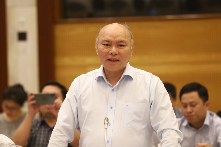 Bộ Nội vụ: Cải cách tiền lương với công chức, mức thấp nhất không dưới 5 triệu- Ảnh 1. Chánh văn phòng Bộ Nội vụ Vũ Đăng Minh - Ảnh: DANH TRỌNG