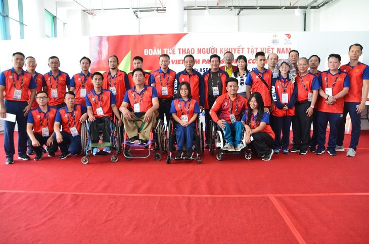 Bị đau ruột thừa, một VĐV Việt Nam ra về trước thềm Para Games 12 - Ảnh 1. Bị đau ruột thừa, một VĐV Việt Nam ra về trước thềm Para Games 12 - Ảnh 1.
