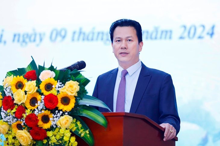 Bộ trưởng Đặng Quốc Khánh: Cần chủ động phục hồi các nguồn nước bị suy thoái- Ảnh 1. Bộ trưởng Đặng Quốc Khánh cho biết cần chủ động phục hồi các nguồn nước bị suy thoái - Ảnh: K.TRUNG