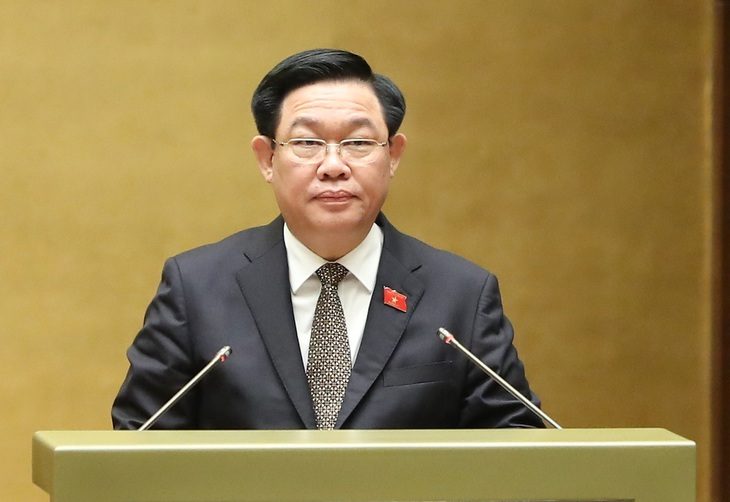 Chính thức ban hành nghị quyết cơ chế đặc thù mới phát triển TP.HCM - Ảnh 1. Ông Vương Đình Huệ - Ảnh: GIA HÂN